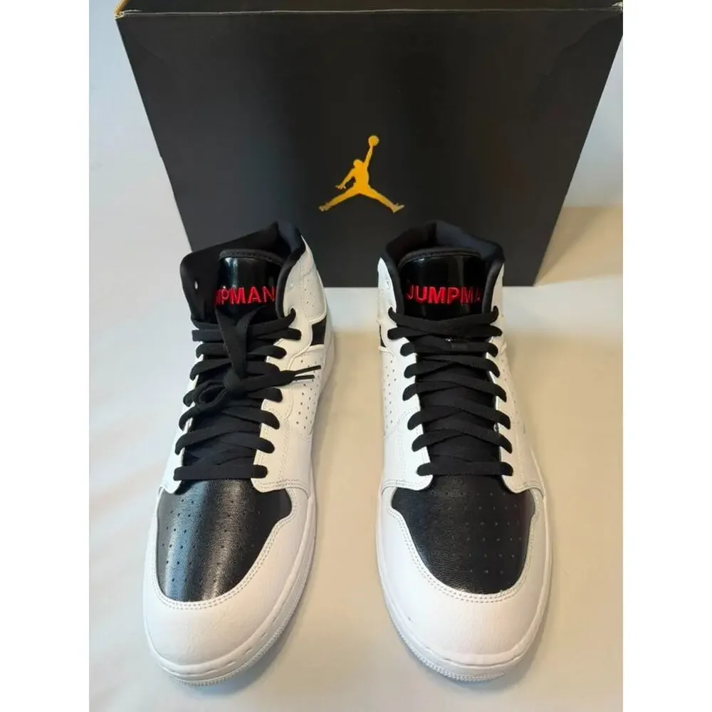 Jordan Access Men's Shoes - White/Black/Red - Size US 13